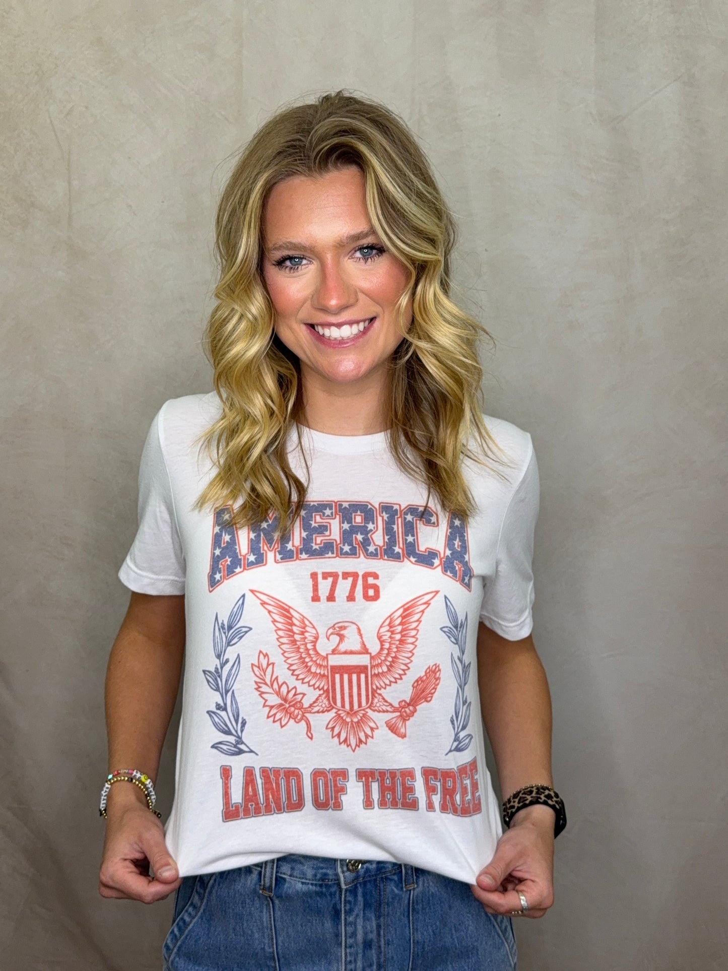 Land of the Free Graphic Tee