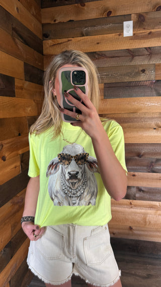 Brahman Wearing Bling Graphic Tee