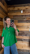 Load image into Gallery viewer, Sea Shell Green Top