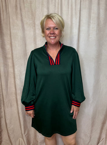 Hunter Green Dress