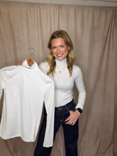 Load image into Gallery viewer, White TurtleNeck Basic
