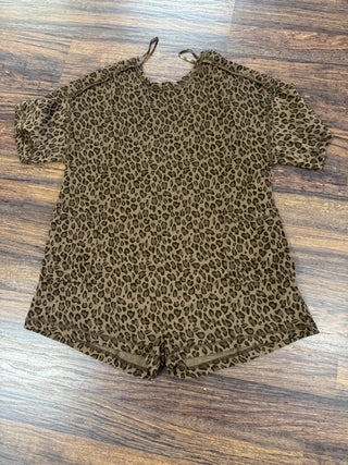 Leopard Romper