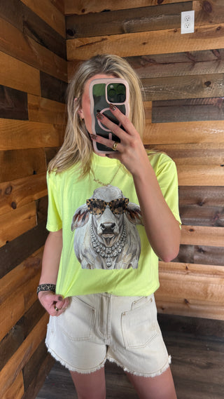 Brahman Wearing Bling Graphic Tee