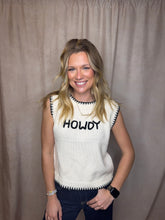 Load image into Gallery viewer, HOWDY Sweater Vest