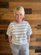 Load image into Gallery viewer, Striped Everyday Cotton Tee
