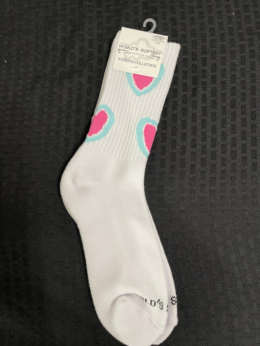 WSS Heart Tall Sock