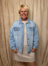 Load image into Gallery viewer, Scuba T-shirt Dress- Beige