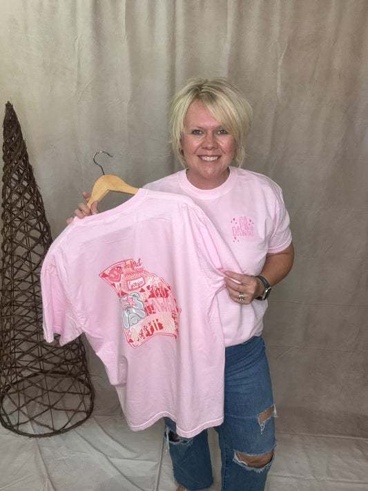 Pink Georgia Tee