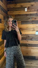 Load image into Gallery viewer, Mineral Wash Ruffle Hem Top