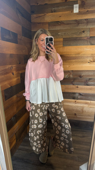 Daisy Tulip Hem Pant