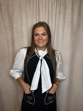 Load image into Gallery viewer, Bow Collar Top