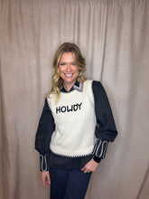 Load image into Gallery viewer, HOWDY Sweater Vest