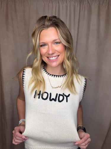HOWDY Sweater Vest