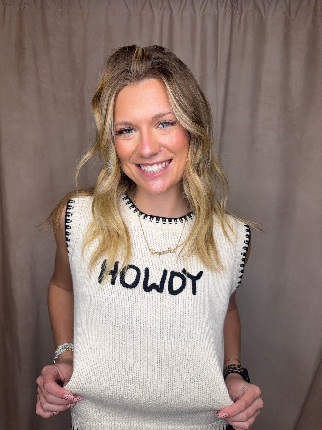 HOWDY Sweater Vest