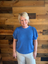 Load image into Gallery viewer, Ribbed Short Sleeve Basic Top