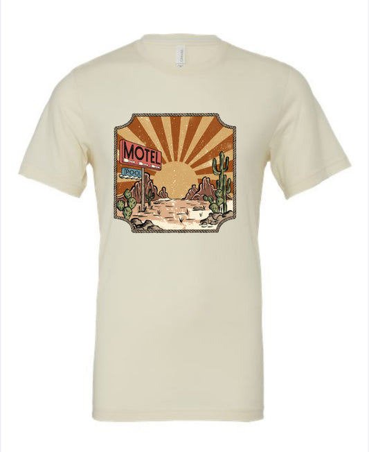 Desert Dreams Motel Tee