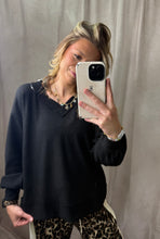 Load image into Gallery viewer, Waffle Knit V-Neck Basic