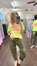 Load image into Gallery viewer, The Signature Cropped Relaxed Barrel Camo Pant