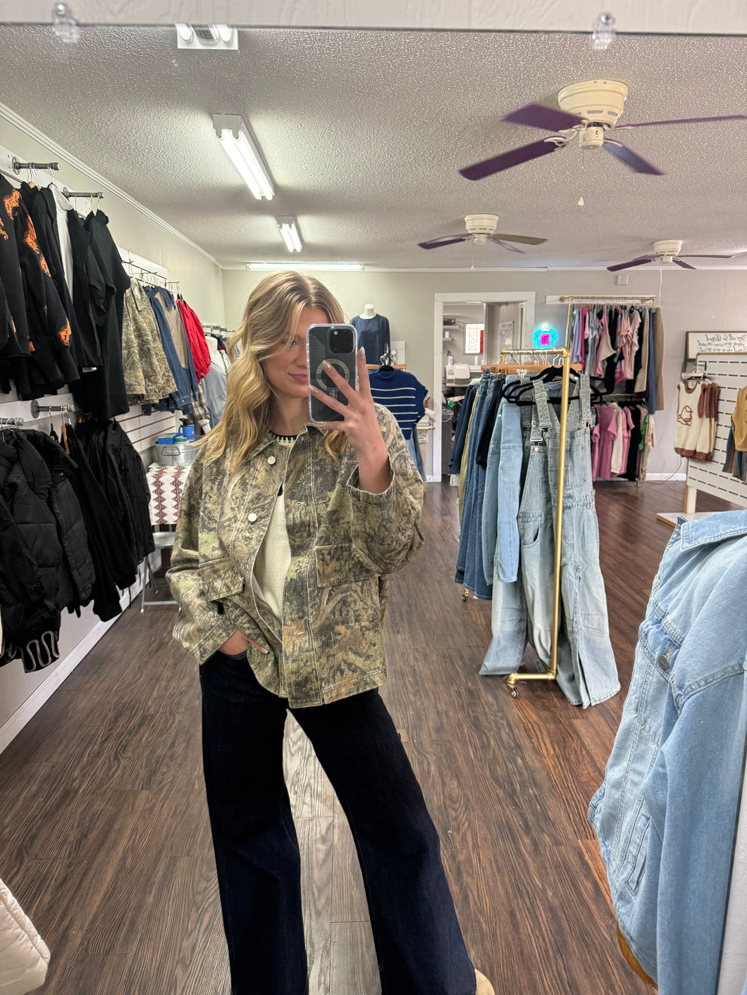 Camo Cargo Jacket