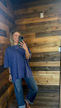 Load image into Gallery viewer, Oversized Mineral Wash Tee
