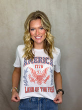 Load image into Gallery viewer, Land of the Free Graphic Tee