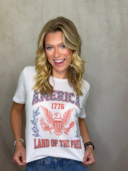 Land of the Free Graphic Tee
