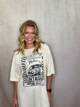 Load image into Gallery viewer, Racecar Oversized Graphic Tee