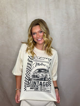 Load image into Gallery viewer, Racecar Oversized Graphic Tee