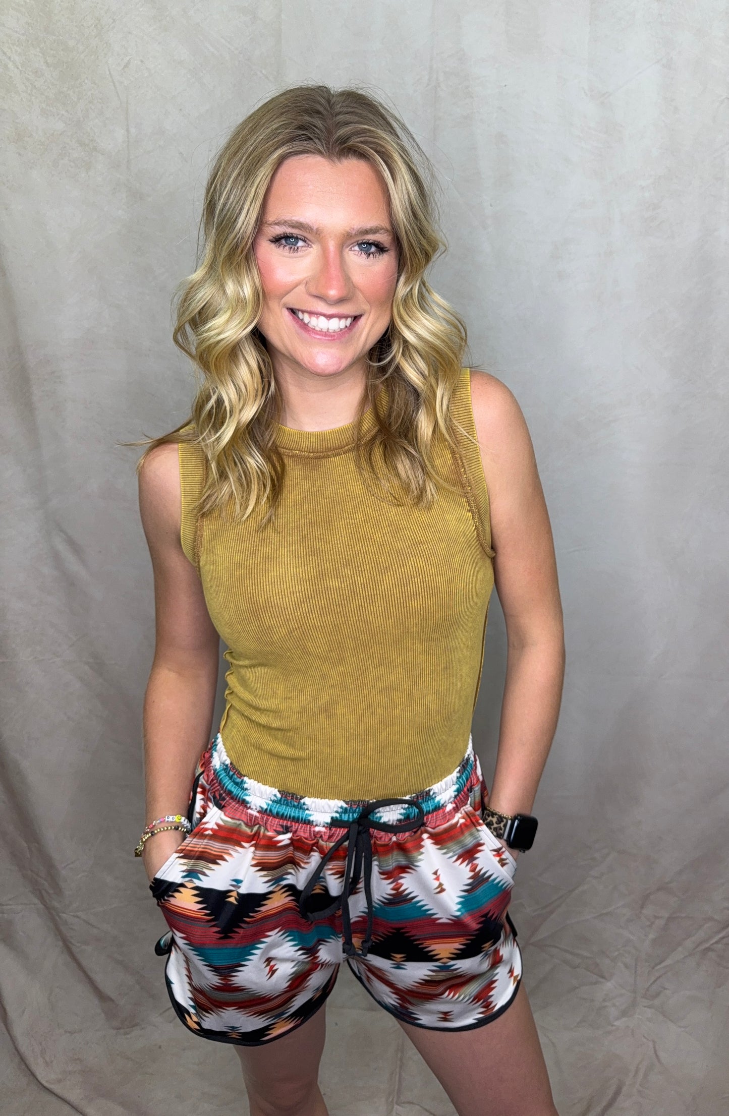 Mustard Yellow Tank
