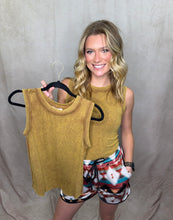Load image into Gallery viewer, Mustard Yellow Tank